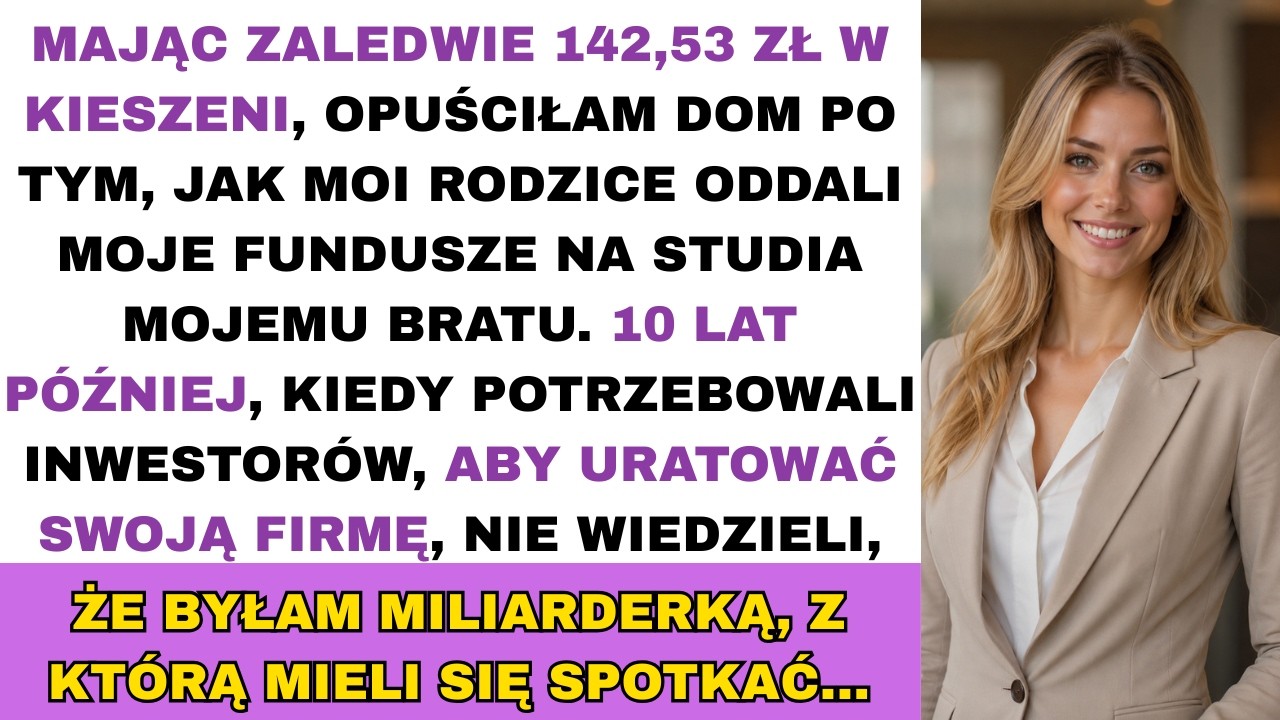 „Mamo, tato, dostałam się na Jagielloński!” – krzyknęłam, trzymając list z przyjęciem. Siedziałam przy mahoniowym stole, otoczona listami z Harvardu i Stanforda, a serce biło mi jak szalone....