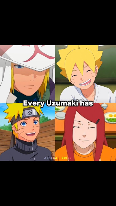 Every Uzumaki❤️🔥 #youtubeshorts #viralvideo #trending #anime #naruto #love #viral #trend