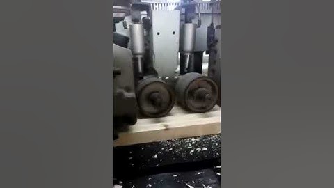 M017 REIGNMAC FOUR SIDE MOULDER RMM623+MULTI RIP SAW for antiseptic wood  cutting 1 into 6 pcs