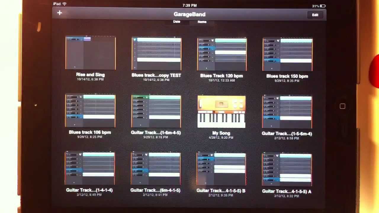 garageband ipad