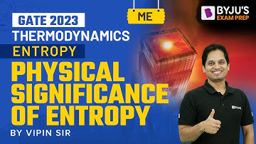 Physical Significance of Entropy in Thermodynamics | GATE 2023 Mechanical Engineering (ME) Exam