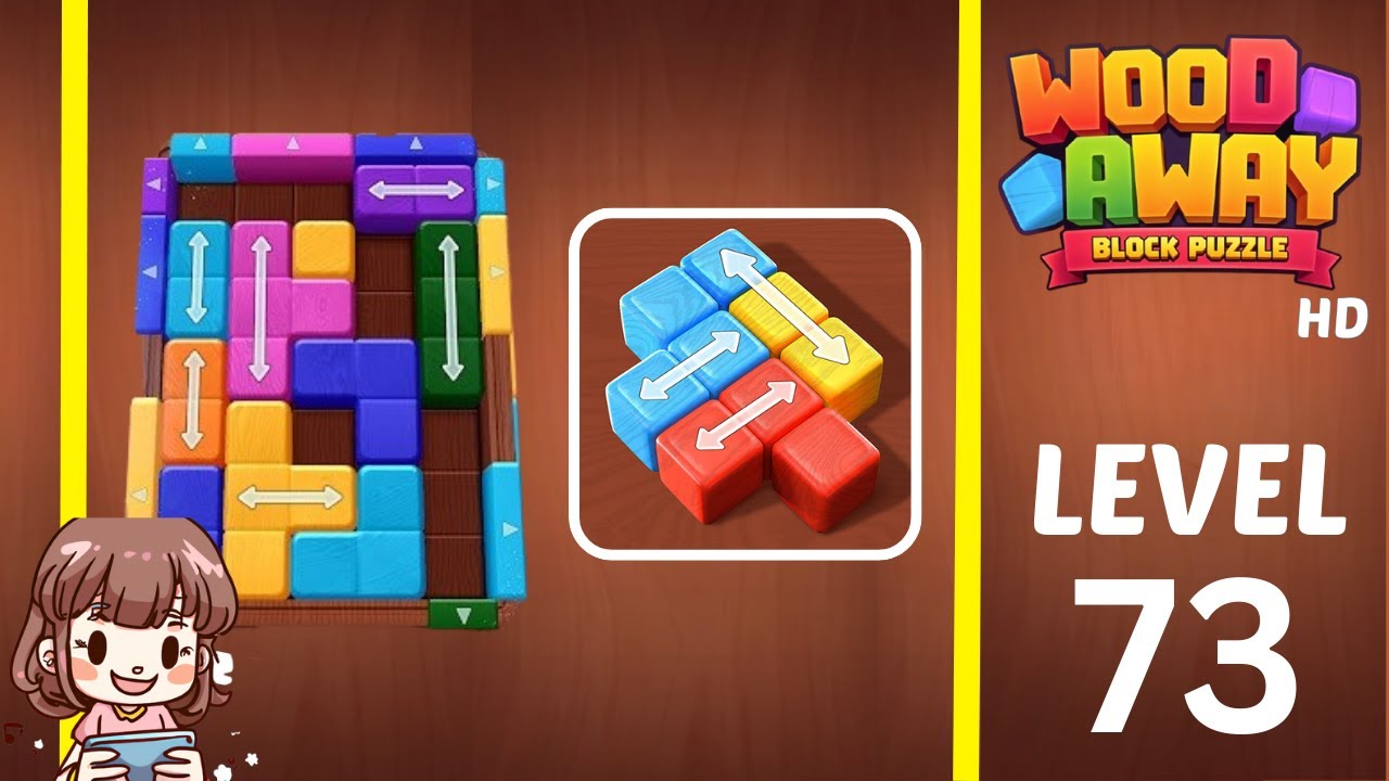 Wood Away Level 73 Solution Walkthrough - YouTube