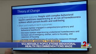 Task force presents complex behavioral health recommendations to Anchorage Assembly