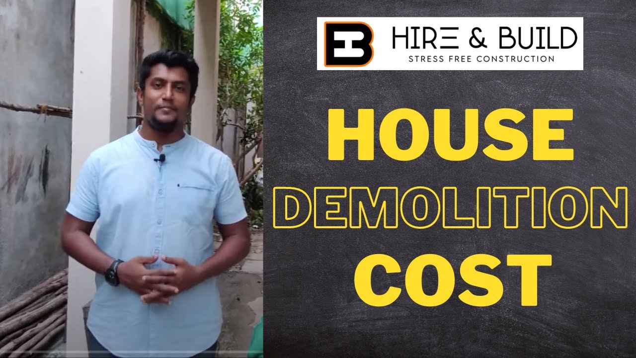 House demolition cost in tamil Detailed explanation of house