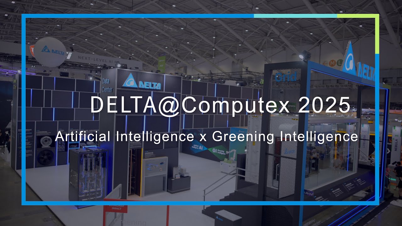 Delta at COMPUTEX 2025｜AI x GI Booth Highlights