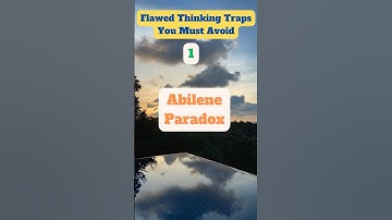 Flawed Thinking Traps | Abilene Paradox | Mastermind Tactics | Ruby Pham