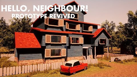 Hello, Neighbour! Prototype Revived Announcement Trailer