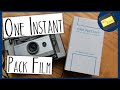 ONE INSTANT | The Future of Instant Pack Film?