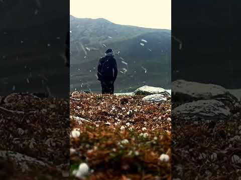 |😱 Hail Storm at Gangbal 😱| #kashmirheaven #youtube #trending #travel #storm #kashmirbeauty #shorts