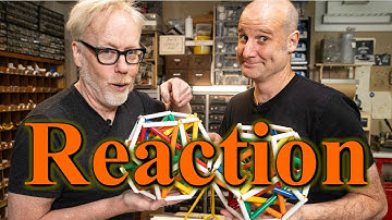 Reacting to Adam Savage 5 intersecting tetrahedra video #tested #tetrahedron #adamsavage