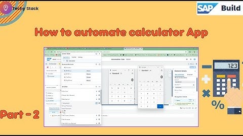 How to automate calculator App | Part-2 | SAP Automation | 2024