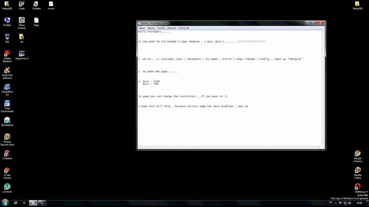 How to FIX Mirror´s Edge Launch problem YouTube