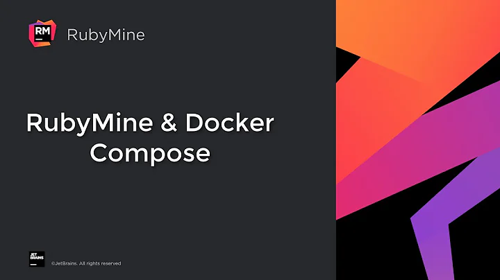 RubyMine & Docker Compose