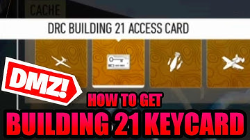 How to Get Building 21 Access Card in DMZ - Easiest Method! (Access Card, Blue Keycard, Red Keycard)