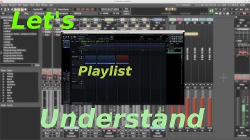 Ardour : 6.9 : Tutorial :Free Daw :Playlist