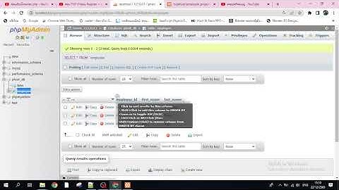 สอนเขียนโปรแกรม php การดึงข้อมูลทุกแถวออกมาจากฐานข้อมูลตารางเทเบิล