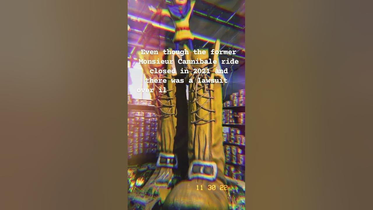 🤔Monsieur Cannibale song🎶Efteling Theme Park✨IntraTuin display #shorts