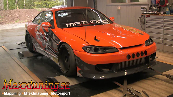 Mappning Apexi Power Fc - 558WHP Nissan s14 - Maxxtuning AB