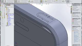 SMART PHONE CASE 003 (PLATT TECH CADD) SOLIDWORKS screenshot 1
