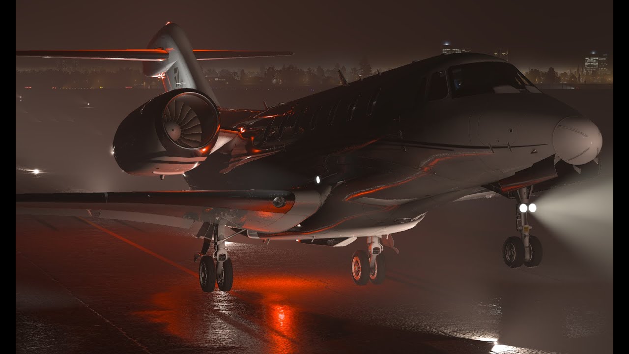 X-PLANE 12 LONDON CITY TO GLASGOW CITATION X