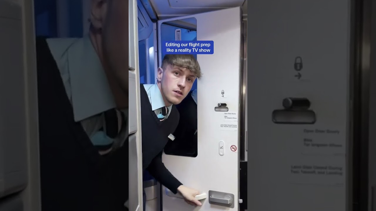 Flight prep: the drama edit 😬 Now, this is a reality TV show we could get into. 