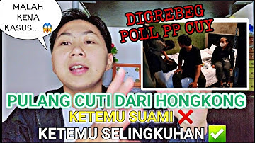 PMI HONGKONG PULANG CUTI MALAH DIGREBEG SATPOL PP😱TEMEN KM BUKAN CUY??GILA‼️BISA BALIK HK LG GA YA?