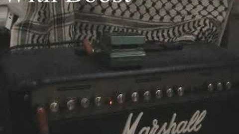 Boosting a solid-state amp