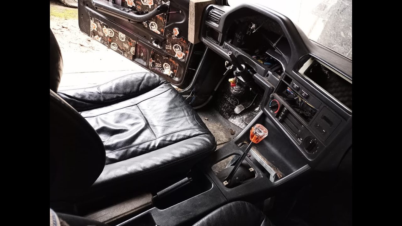 Торпеда от иномарки в Ваз 2107 Установка Часть 3 Облицовка тоннеля ...