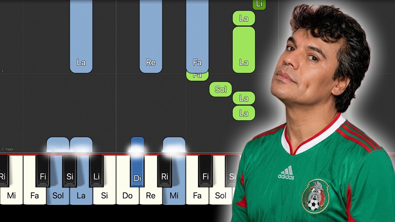 Trompetas Hasta que te Conocí - Piano Tutorial