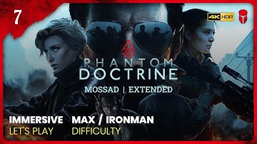 Komodo is down... // pt.7 // Phantom Doctrine // HARD difficulty // IRONMAN
