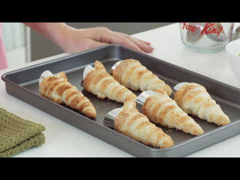 Dessert Cream Cones Molds 6 Pcs 3 Small 3 Large