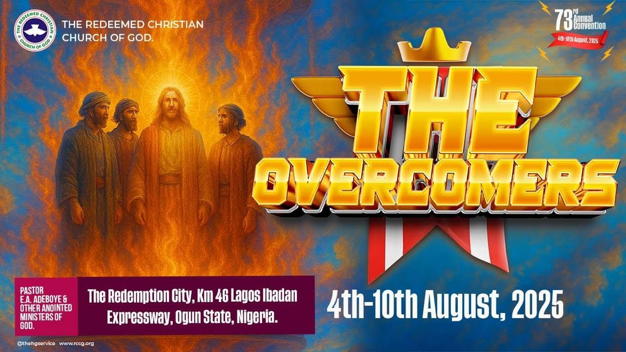 RCCG ANNUAL CONVENTION 2025||THE OVERCOMERS|| DAY 4//DELIVERANCE SERVICE