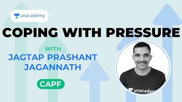 Dealing with Pressure(दबाव से निपटना)|CDS/AFCAT/CAPF/NDA|Jagtap Prashant
