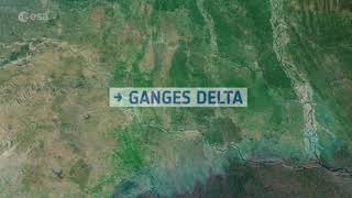 Où se trouve le delta du Gange ?