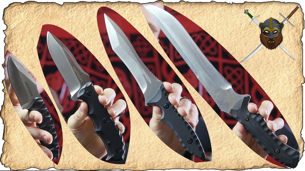 My Impression of Defcon Tank Knives! YouTube