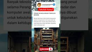 🟥 PERANG DUNIA, PERANG INI MELAHIRKAN TEKNOLOGI MODERN #pd2 #sejarahdunia #pd1 #historyshorts