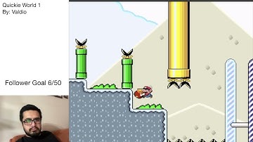 Quickie World 1: Goomba Jam #streamer #smwkaizo #twitch