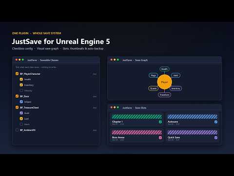 JustSave | Zero-Code Save System