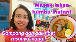MASAK LAKSA SINGAPORE PAKAI BUMBU INSTANT