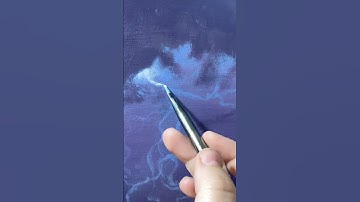 How to Paint: ⚡️LIGHTNING⚡️ (beginner-friendly) #paintingtutorial