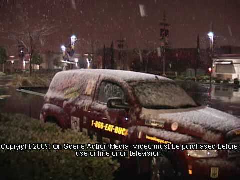 Roseville, CA: The City of Roseville Was Treated With a Rare Weather Event-- Snow 12 7 2009 ...