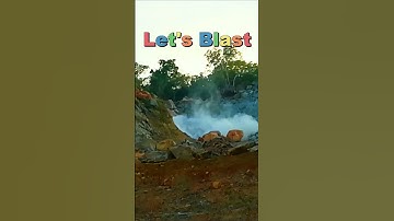 Blast | Blasting | rock | mining | mine | Explosive | Quarry  #construction #technology #mining