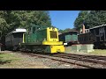 USS GE 45-Ton 45 and USAX GE 25-Ton 7751 Pull Pine Creek Railroad Passenger Trains 9/8/19