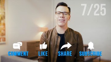 25 YouTube Subscribe Button Animation Pack - After Effects Template