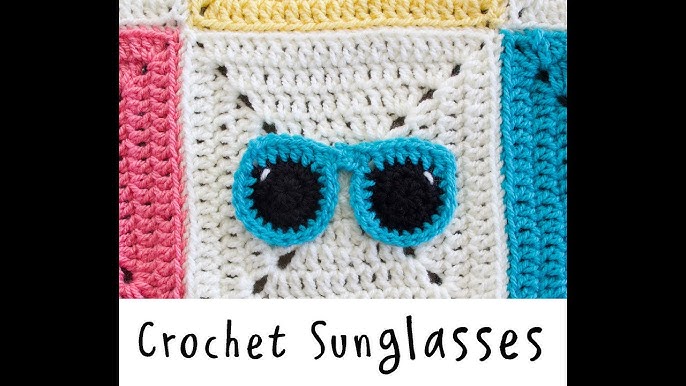 FREE Granny Glasses: Crochet pattern