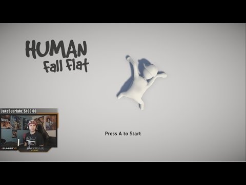 Human Fall Flat - Full Playthrough w/ summit1g - YouTube