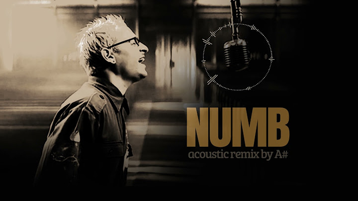 Numb Acoustic version - Acoustic performance video thumbnail