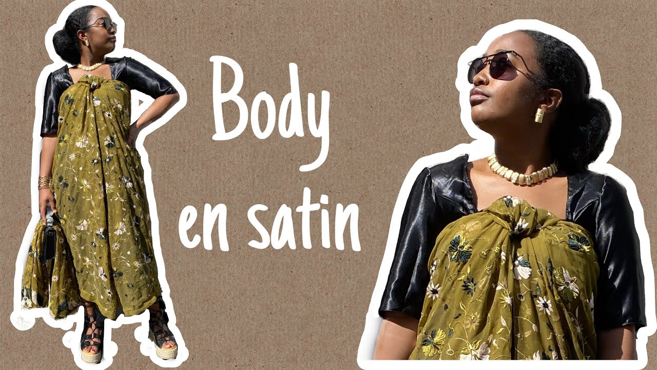 ✂️Comment coudre le body en satin// Salouva✂️