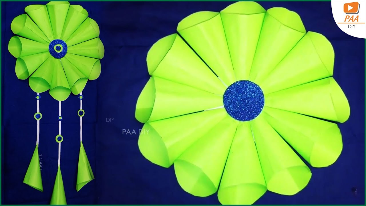 Wall Decoration Ideas With Paper paadiy YouTube wall-decoration-ideas-with-paper-paadiy-youtube