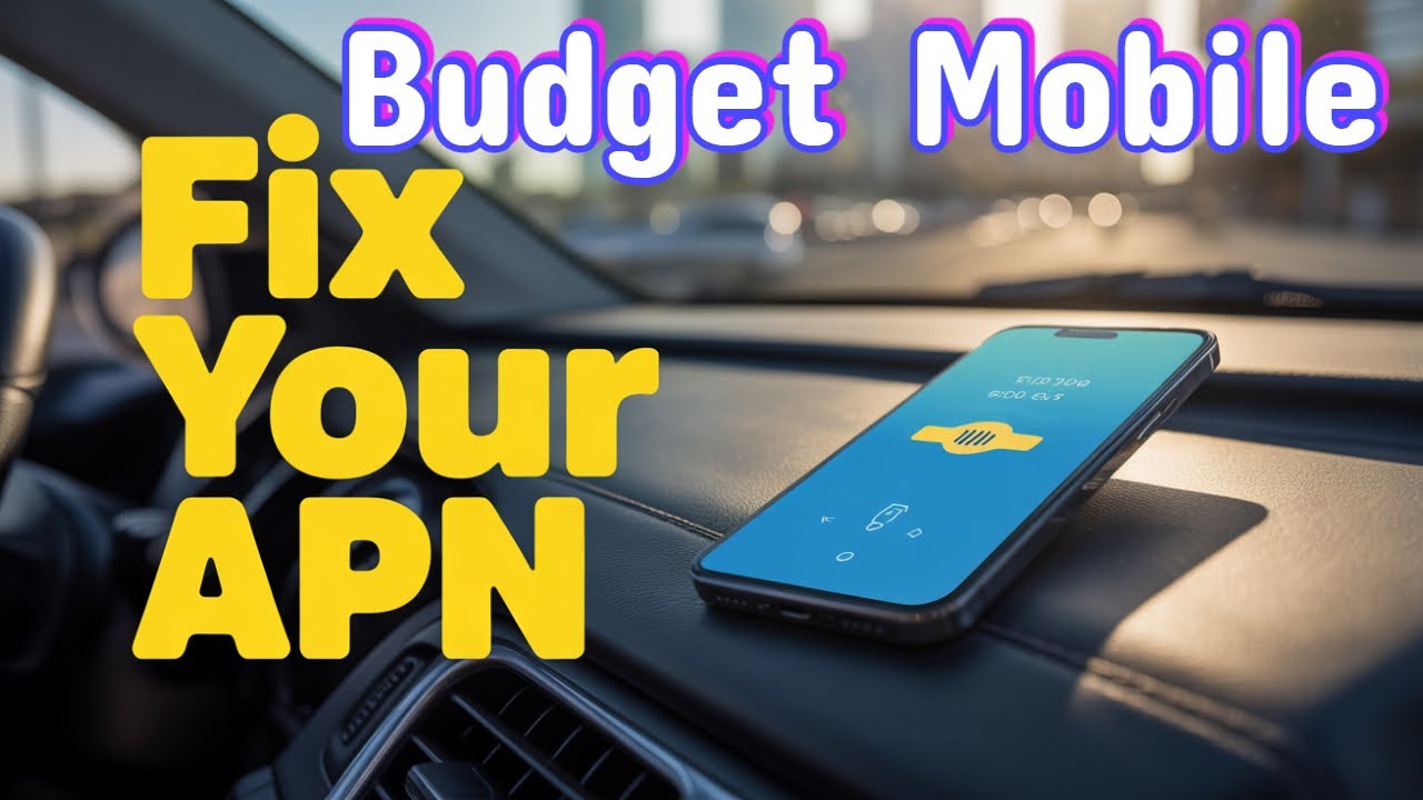 Budget Mobile APN Settings - 3G 4G 5G Access Point Name Configuration